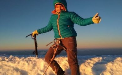 Смолянчанка изкачи Монблан