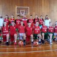 Националният отбор по баскетбол за девойки на подготовка в Чепеларе