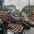 Ураганен вятър в Смолян отнесе покриви