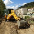 Започна изграждането на подпорна стена по десния бряг на река Черна в Устово