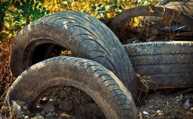 Солени глоби за изхвърляне на гуми на нерегламентирани места