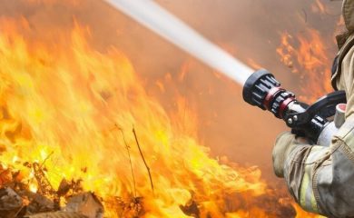 Пожар изпепели плевня с 5 тона сено, дърва за огрев и теле в родопското село Любча