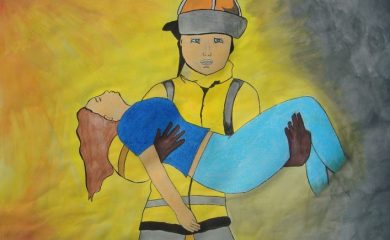 Oтличиха детски рисунки в областния етап на конкурса “С очите си видях бедата”