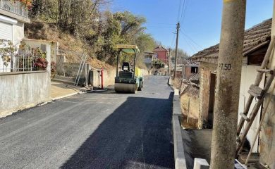 Нов водопровод и асфалтова настилка на улица “Първи май” в Неделино