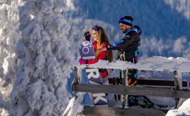 Снежната покривка в Пампорово достига 80 см, условията за ски са отлични