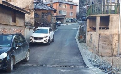 Асфалтираха улица „Миньорска“ в село Ерма река