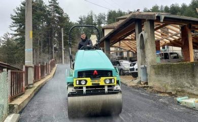 Улица “Стръмни рид” в Неделино е напълно обновена