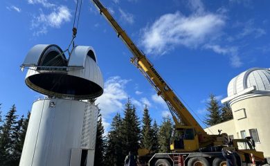 Новата кула на Роженската обсерватория е сред най-модерните на Балканите