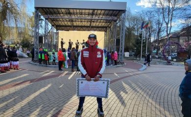 Чепеларе вдигна празненство по случай златния медал на Петър Гергьовски