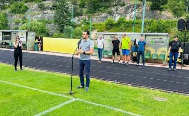 Марин Захариев поздрави участниците във футболния турнир за Купа Смолян