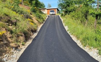 Нов асфалт за жителите на родопското село Вишнево