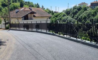 Поредна улица в Баните е асфалтирана и обновена