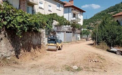 Ремонтират улица „Миньорска” в Златоград