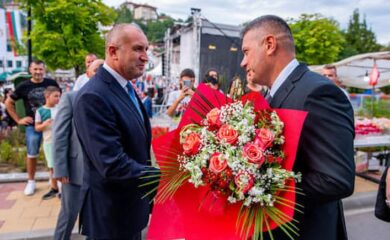 Президентът поздрави кмета на Неделино Боян Кехайов за неговия юбилей