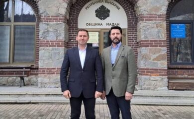 Кметът на Мадан се срещна с кмета на гръцката община Мики