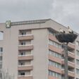 Двойка щъркели гнездят в центъра на Доспат
