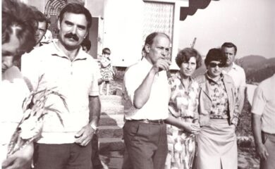 Първият български космонавт Георги Иванов посещава Смолян през 1979г.