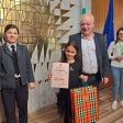 Кметът Мелемов награди талантливи деца в конкурса „С очите си видях бедата“