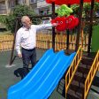 Кметът Мелемов инспектира обновените детска площадка и игрище в Устово