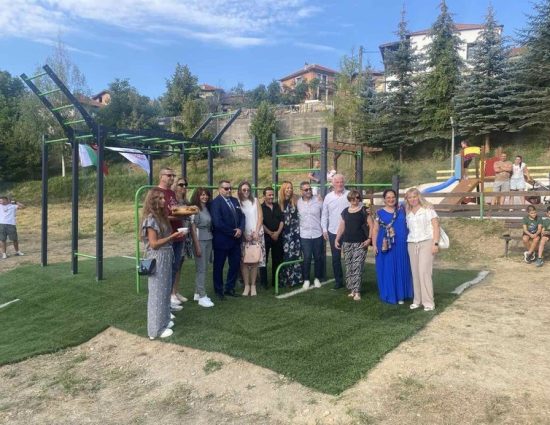 Павелско се сдоби с нов фитнес на открито, предстои и обновяване на спортната площадка