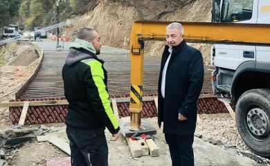 Красимир Даскалов: Напредва укрепването на свлачището по пътя Девин-Кричим