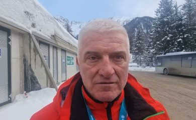 Боран Хаджиев подкрепя българските олимпийски биатлонисти