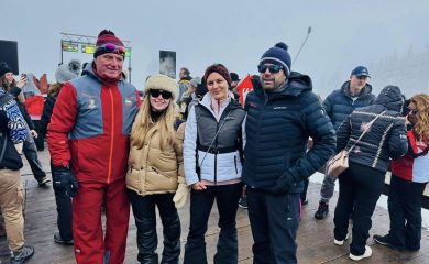 Мечи чал се превърна в сцена на снежно Аprès-ski парти