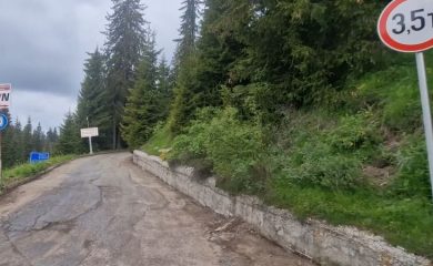Обходът над свлачището по пътя Смолян-Пампорово е отворен 24/7