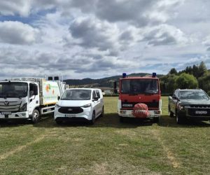 Община Борино се сдоби с електромобил, пожарна, пикап и сметосъбиращ камион